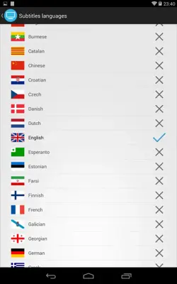 GMT Subtitles android App screenshot 9